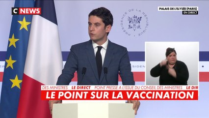 Gabriel Attal : «Tous nos efforts doivent se poursuivre pour éviter un nouveau confinement»