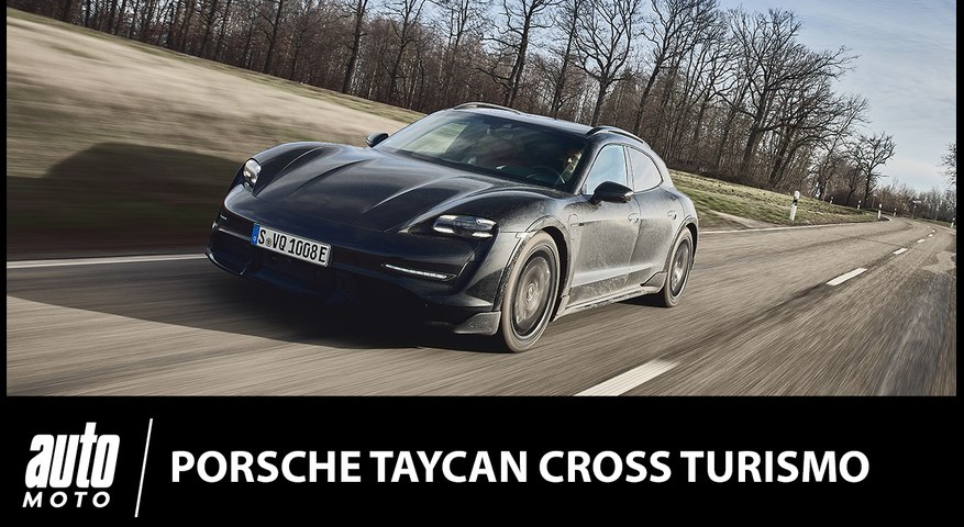 Exclu - Essai Porsche Taycan Cross Turismo :...