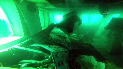 BARTIN - Batan yük gemisindeki çalışmaların sualtı görüntüleri ortaya çıktı