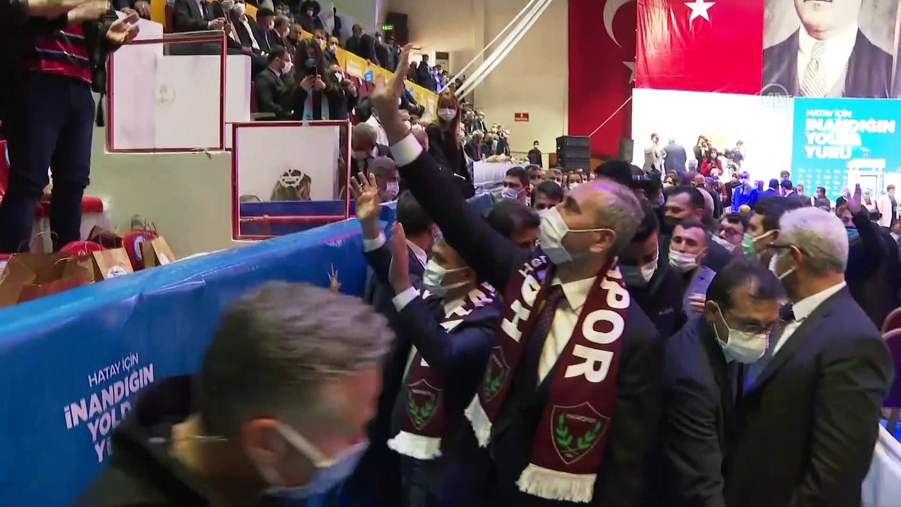 HATAY - Adalet Bakanı Abdulhamit Gül, Hatay AK Parti İl Kongresi’ne katıldı