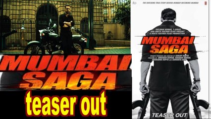 John Abraham, Emraan Hashmi-starrer 'Mumbai Saga' teaser out