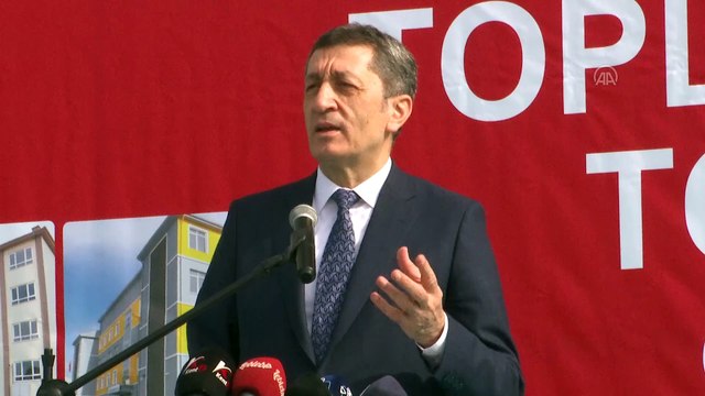 ÇORUM - Milli Eğitim Bakanı Ziya Selçuk, eğitim yatırımları toplu açılış töreninde konuştu