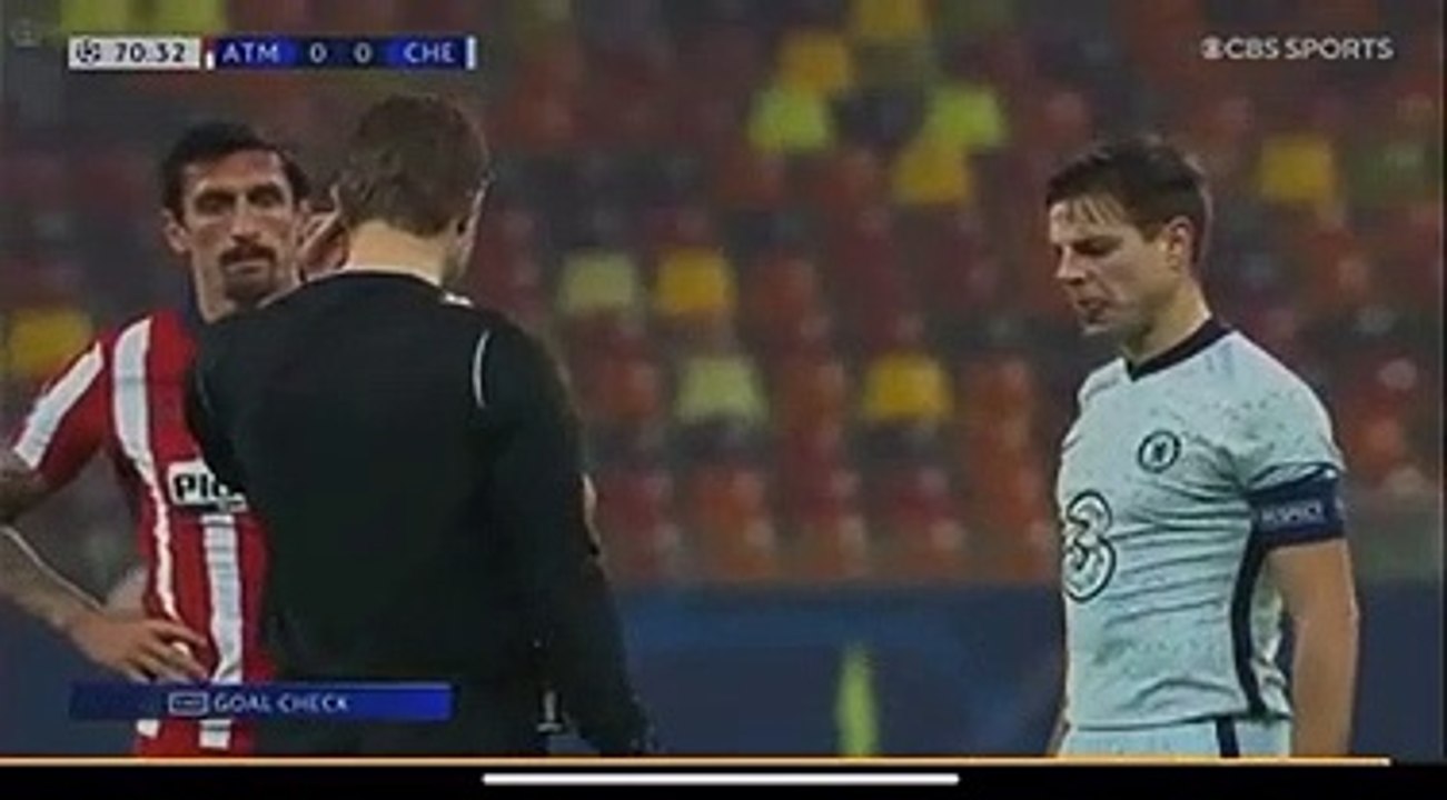 0-1 ATLETICO MADRID  VS. CHELSEA -  23.2.2021