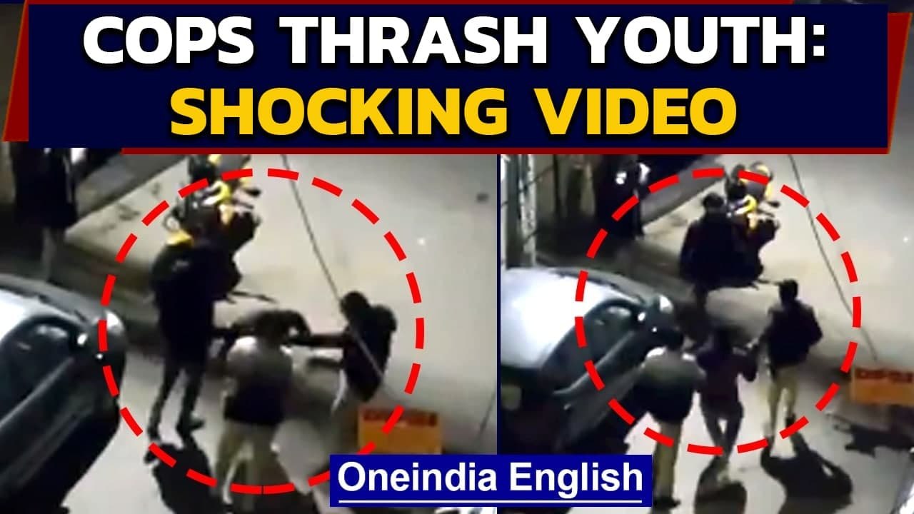 Police violence: Policemen thrash, abuse man in Delhi | Video goes viral | Oneindia News