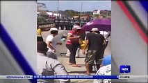 Moradores cierran la calle por falta de agua - Nex Noticias