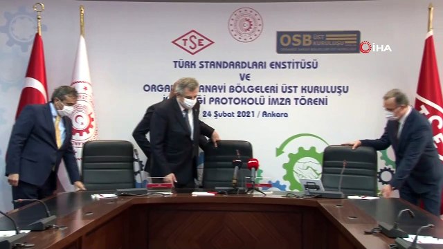 - Sanayi ve Teknoloji Bakanlığı, TSE ve OSBÜK arasında iş birliği protokolü imzalandı- Sanayi ve Teknoloji Bakan Yardımcısı Hasan Büyükdede:- “TSE, sanayimizin standartlara uygun ürünlerle küresel pazarlara girmesinin anahtarıdır”...