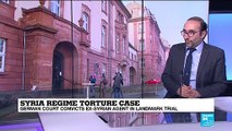 German court issues guilty verdict in first Syria torture trial