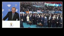 ANKARA - Cumhurbaşkanı Erdoğan, partisinin Ağrı 7. olağan il kongresine canlı bağlantı ile katıldı (2)