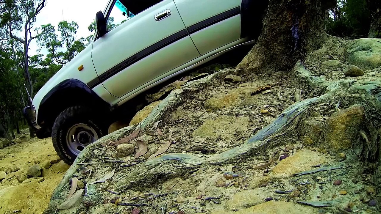 How to climb a Rock Step using your car