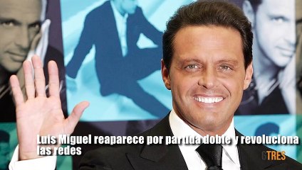 Luis Miguel reaparece y revoluciona las redes