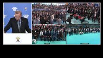 ANKARA - Cumhurbaşkanı Erdoğan, AK Parti Ardahan 7. Olağan İl Kongresine canlı bağlantı ile katıldı