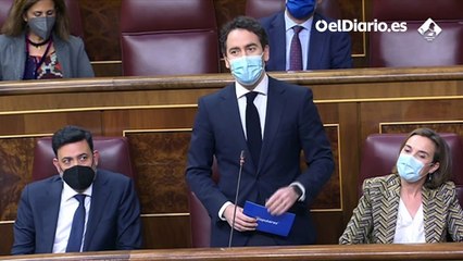 Iglesias, al PP: "Los grandes debates de país no los tendremos con ustedes" sino "en el seno del Gobierno y con el bloque de la investidura"