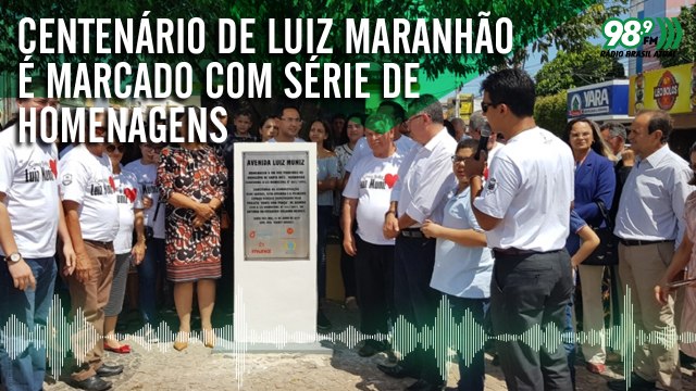 Centenário de Luiz Maranhão é marcado com série de homenagens