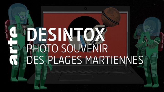 Photo souvenir des plages martiennes | 24/02/2021 | Désintox | ARTE