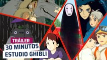 30 minutos relajantes Studio Ghibli, solo sonido ambiente e imágenes