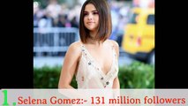 Lists of Top 10 Most Followed Accounts on Instagram 2017 _ Instagram Sensation _Internet Popular