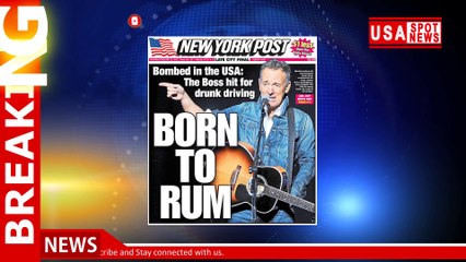 Bruce Springsteen to appear in virtual hearing today for DWI bust