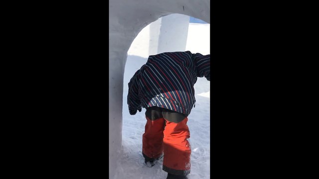 Sculptures sur neige Sainte-Martine
