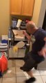 Son Pranks Dad By Putting Toy Snake Inside Microwave