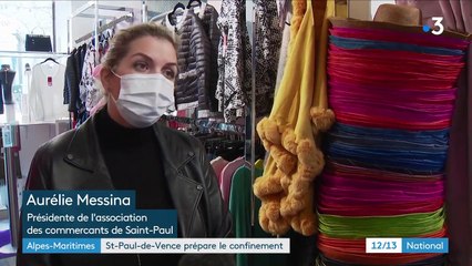 Alpes-Maritimes : Saint-Paul-de-Vence se prépare au confinement le week-end