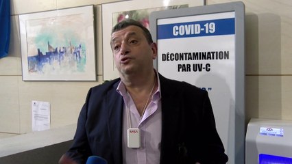 Marignane : Une machine anti-covid installer