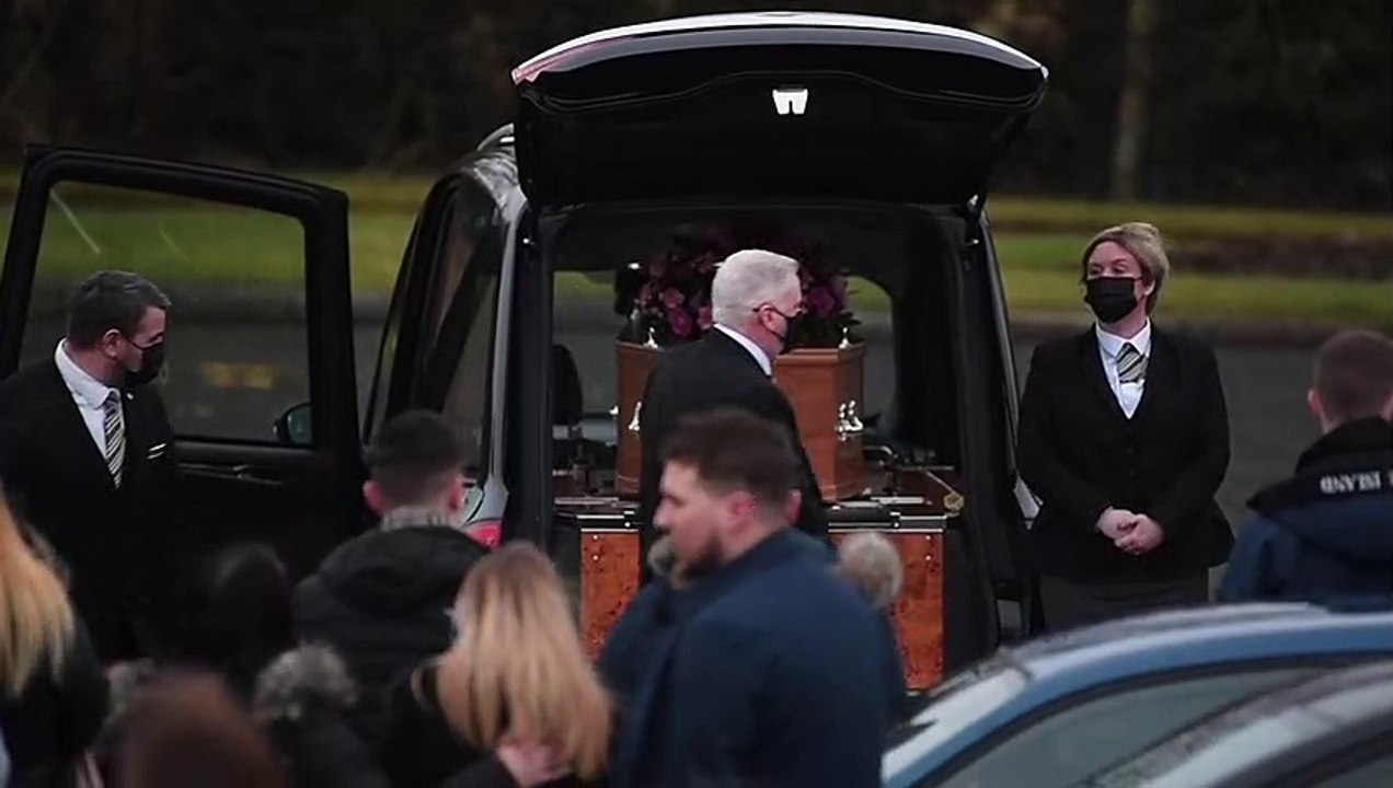 Kilmarnock Funeral of Emma Robertson Coupland and her daughter Nicole