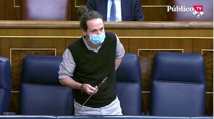 Pablo Iglesias: "Solo Vox hace apología del terrorismo"