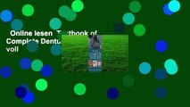 Online lesen  Textbook of Complete Dentures  E-Book voll