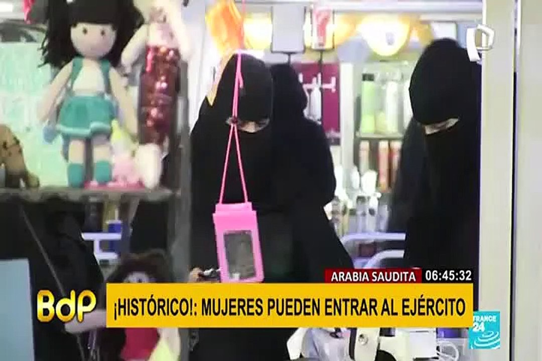 Ejército de Arabia Saudita empieza a reclutar mujeres por primera vez en su historia