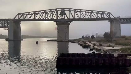 La brume a envahi Martigues