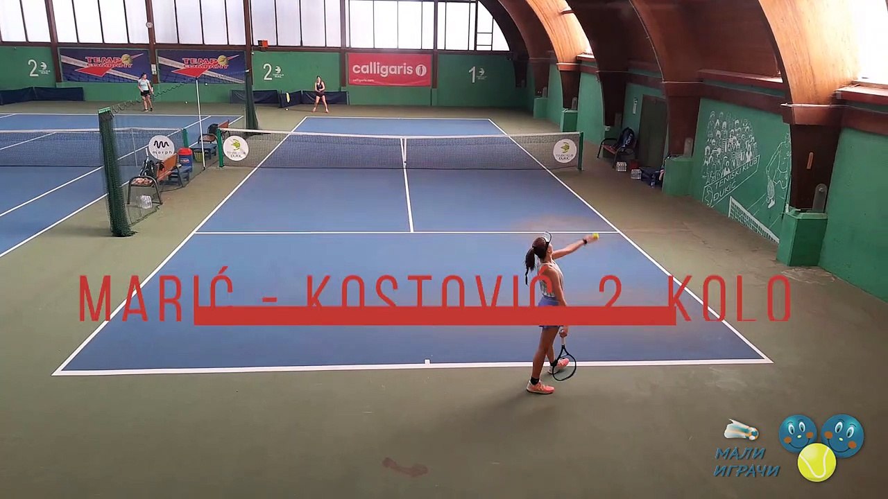 Marić - Kostović, Šarčev - Stoiljković, Dvoransko prvenstvo Srbije U14 2. kolo, 23.2.2021