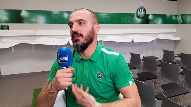ASSE : Jessy Moulin, gardien des Verts, invité de 100% Verts