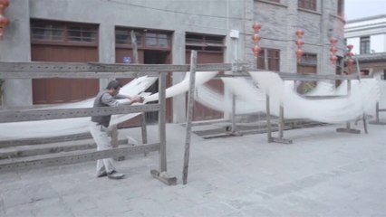 Nouilles fines Taiping dans le Fujian 福建太平线面