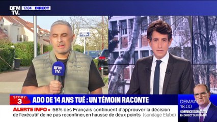 Story 1 : Ado de 14 ans tué dans l'Essonne, un témoin raconte - 24/02