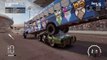 Car takes bus piggyback | Wreckfest Gameplay Clip