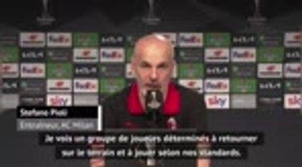 16es - Pioli : "Une période cruciale"