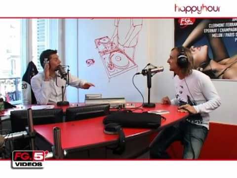 DAVID GUETTA EN INTERVIEW CHEZ RADIO FG - HAPPY HOUR