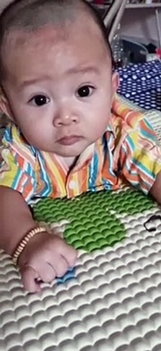 At time when baby small