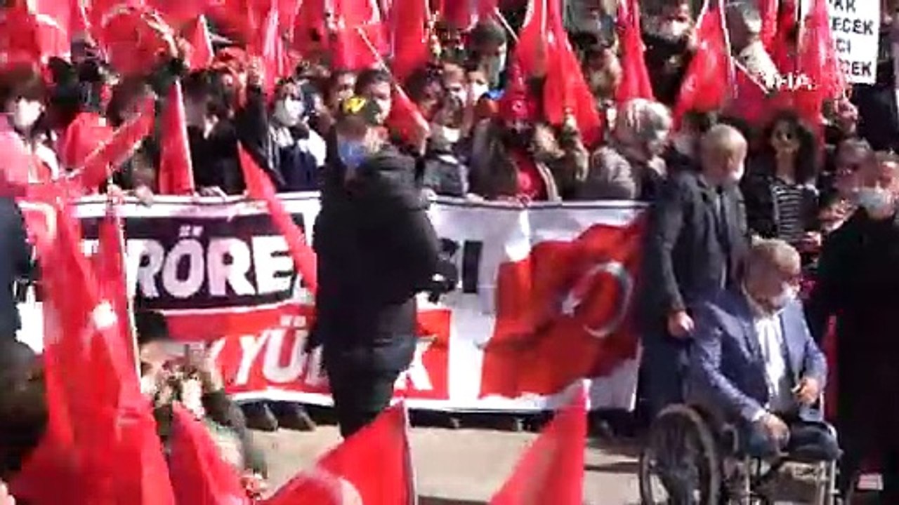 Şırnak sokakları bu sloganla inledi: 'Kürt Türk kardeştir, PKK kalleştir'