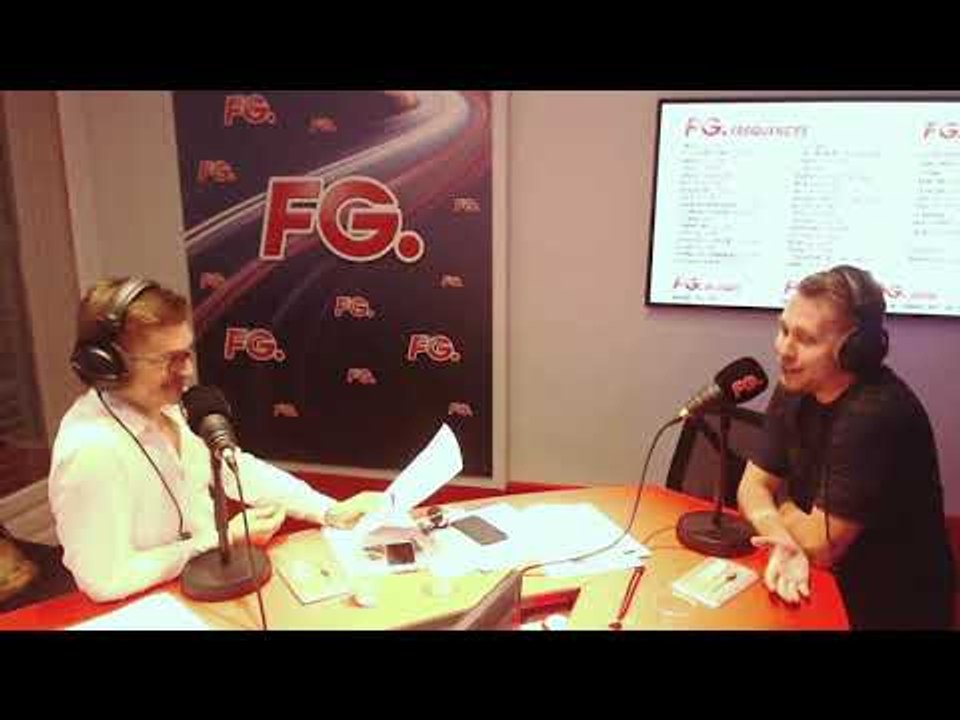 Interview JORIS DELACROIX sur Radio FG - 23/01/2018