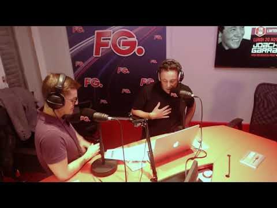 Interview JOACHIM GARRAUD sur Radio FG - 20/11/2017