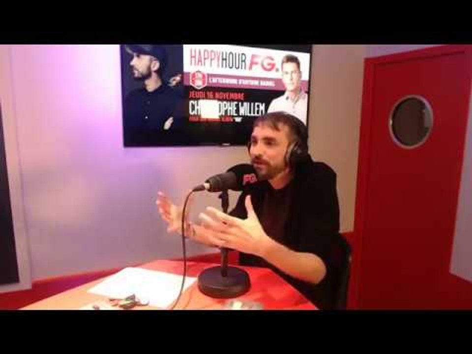 Interview CHRISTOPHE WILLEM sur Radio FG - 16/11/2017
