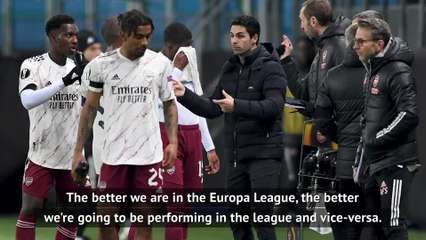 Arteta not ruling out top four finish