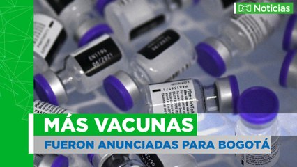 Más vacunas para Bogotá