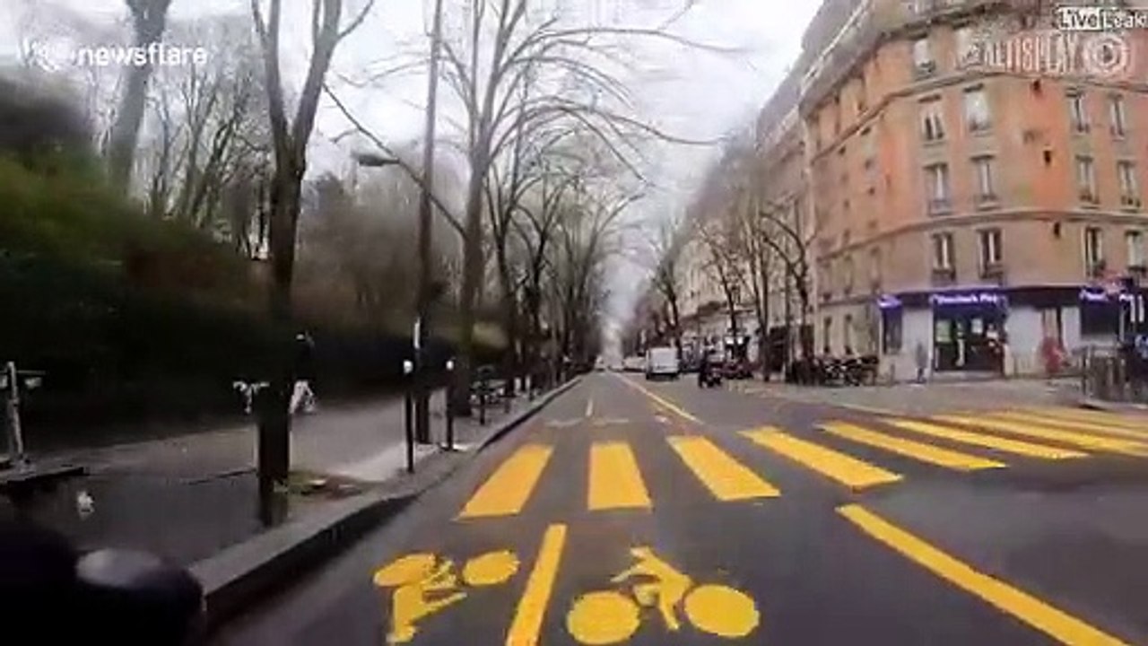 Voici la pire piste cyclable au monde et elle se trouve... à paris