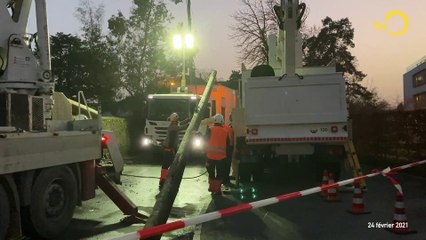 Sujet: coupure de courant dans le quartier de la mairie