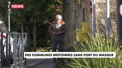 En Bretagne, certaines communes n'obligent plus au port du masque sur la voie publique