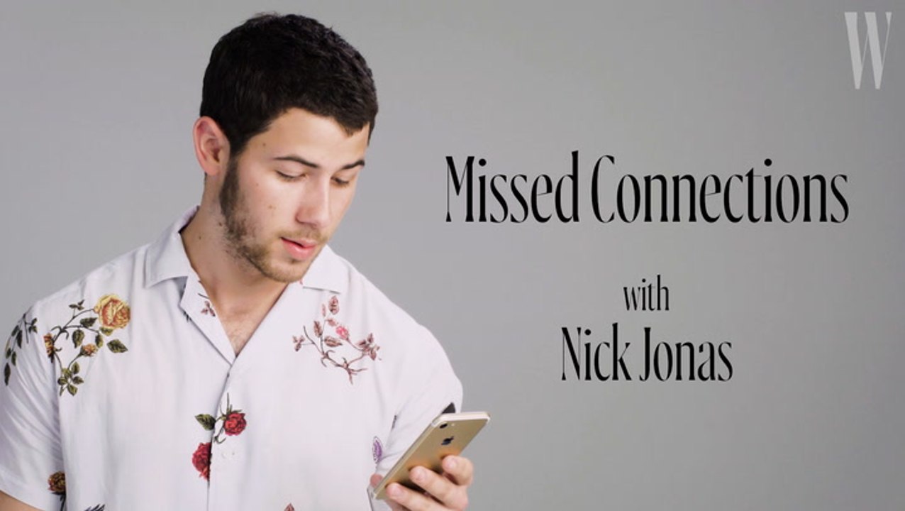 Nick Jonas Dramatically Reads Craigslist Missed Connections