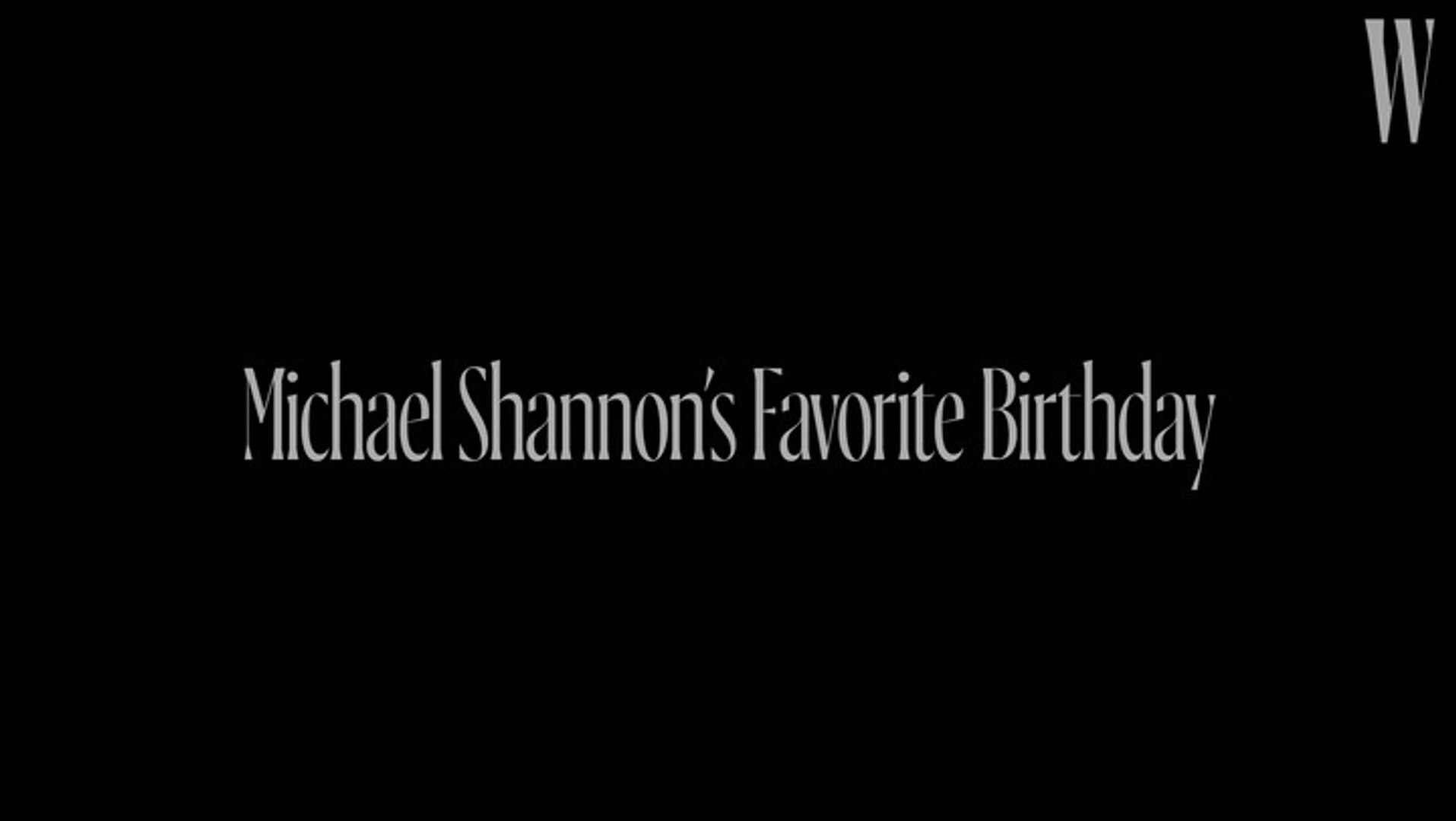 ⁣Michael Shannon Was Genuinely Surprised at His 30th Birthday Party