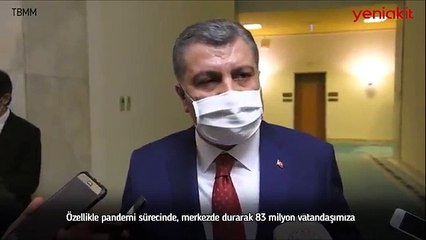 Bakan Koca: Siyasi malzeme yapılamayacak kadar önemli